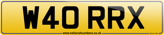 W40 RRX