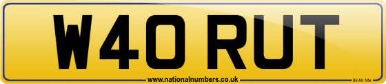 W40 RUT