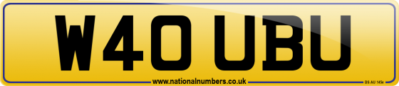 W40 UBU