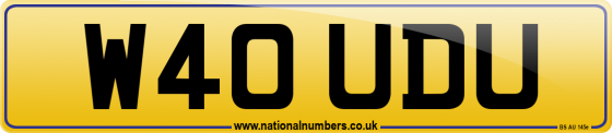 W40 UDU
