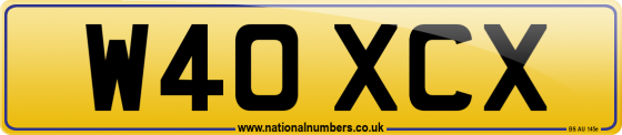 W40 XCX