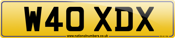 W40 XDX