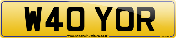 W40 YOR