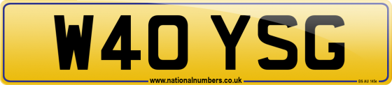 W40 YSG