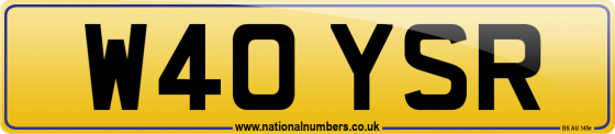W40 YSR