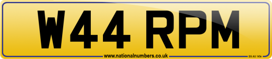 W44 RPM