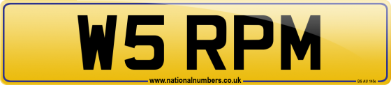 W5 RPM