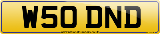 W50 DND