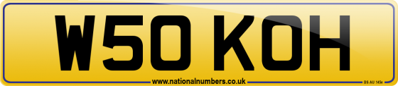 W50 KOH