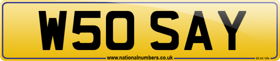 W50 SAY