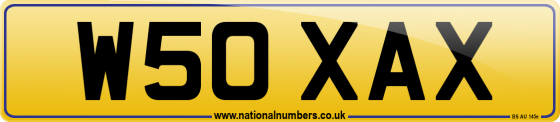 W50 XAX