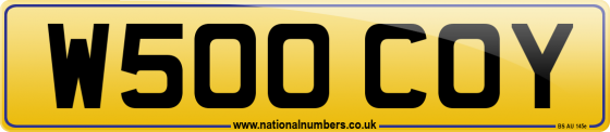 W500 COY