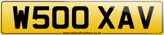 W500 XAV