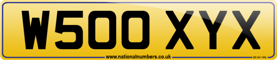 W500 XYX