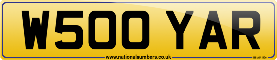W500 YAR