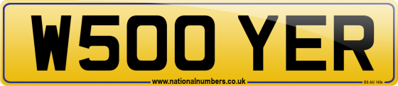 W500 YER