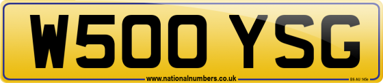 W500 YSG