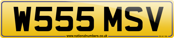W555 MSV