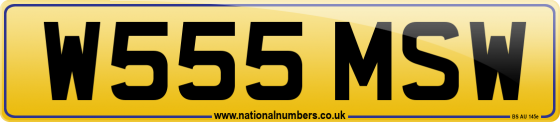 W555 MSW