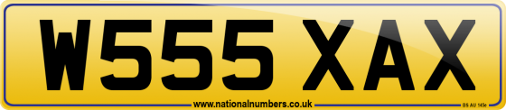 W555 XAX
