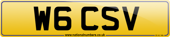 W6 CSV