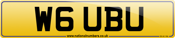 W6 UBU