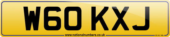 W60 KXJ