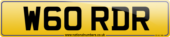 W60 RDR