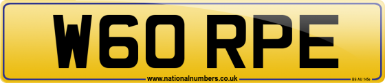 W60 RPE