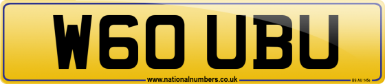 W60 UBU