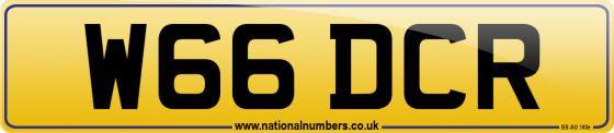 W66 DCR