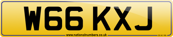 W66 KXJ
