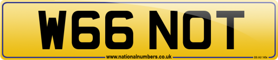W66 NOT