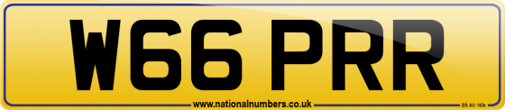 W66 PRR