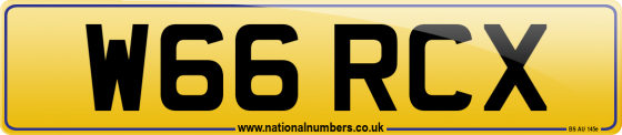 W66 RCX