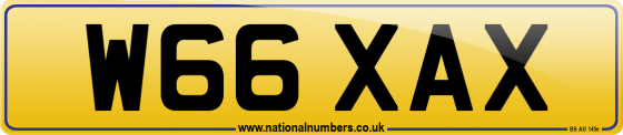 W66 XAX
