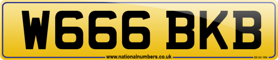 W666 BKB