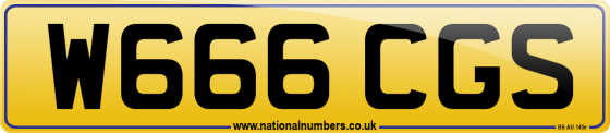 W666 CGS