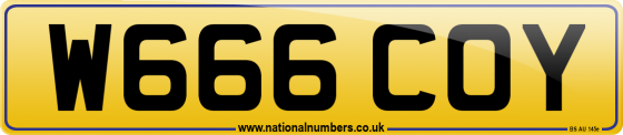 W666 COY