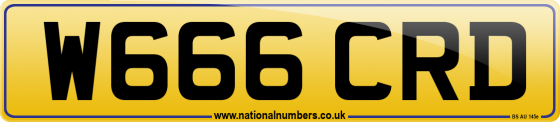 W666 CRD