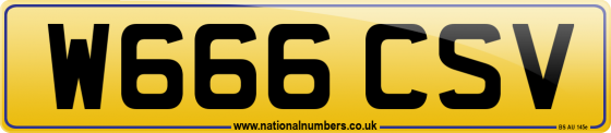W666 CSV