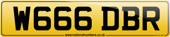 W666 DBR
