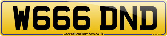 W666 DND