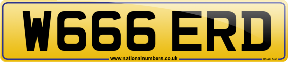 W666 ERD