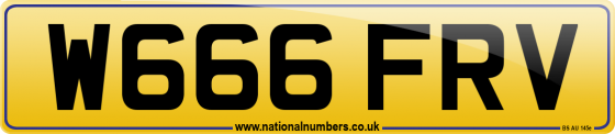 W666 FRV