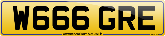 W666 GRE