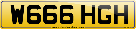W666 HGH