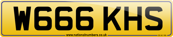W666 KHS