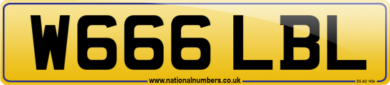 W666 LBL