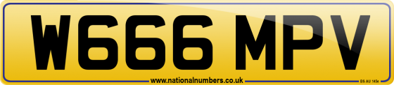 W666 MPV